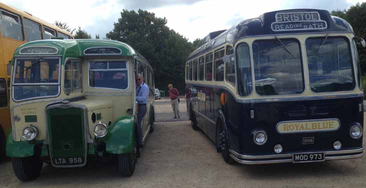 Southern National Bristol LL6B Duple 1324 & Royal Blue LS6G ECW 1286